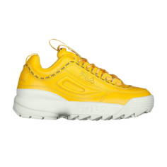 Кроссовки Fila Disruptor 2 Premium Repeat K &apos;Canary Yellow&apos;, желтый