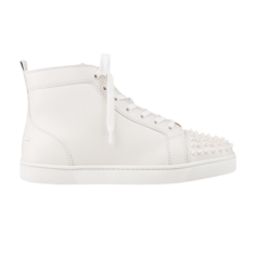 Кроссовки Christian Louboutin Louis Flat Calf Spikes &apos;White, белый