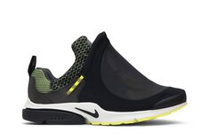 Кроссовки Nike Comme Des Garçons Homme Plus x Air Presto Foot Tent &apos;Anthracite Lemon&apos;, черный