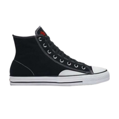 Кроссовки Converse Chocolate Skateboards x Chuck Taylor All Star Pro Hi &apos;Black White Red&apos;, черный