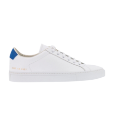 Кроссовки Common Projects Retro Low &apos;White Blue&apos;, белый