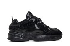 Кроссовки Nike Martine Rose x Air Monarch IV &apos;Triple Black&apos;, черный