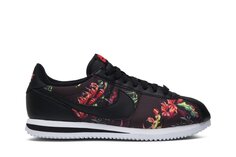 Кроссовки Nike Cortez Basic &apos;Floral Pack&apos;, черный