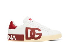 Кроссовки Dolce &amp; Gabbana Portofino Low &apos;DG Logo Print - White Red&apos;, белый