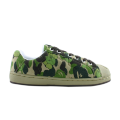 Кроссовки BAPE Skullsta FS-020 Low &apos;Green Camo&apos;, зеленый