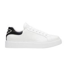 Кроссовки Prada Macro Leather &apos;White Black&apos;, белый