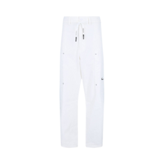 Спортивные брюки Off-White x Nike Techno Fabric &apos;White&apos;, белый
