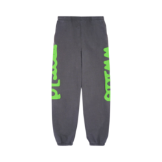 Спортивные брюки Sp5der Belugas &apos;Slate Grey/Green&apos;, серый