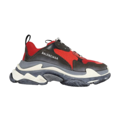 Кроссовки Balenciaga Triple S Sneaker &apos;Black Red&apos;, красный