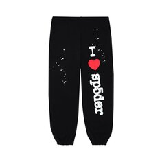 Спортивные брюки Sp5der Souvenirs &apos;Black&apos;, черный