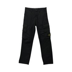 Брюки карго Stone Island Straight Fit &apos;Black&apos;, черный