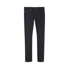 Джинсы Saint Laurent Slim Fit &apos;Worn Black&apos;, черный