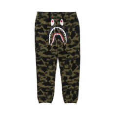 Спортивные брюки BAPE 1st Camo Sharks &apos;Green&apos;, зеленый