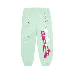 Спортивные брюки Sp5ders &apos;Mint&apos;, зеленый
