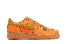 Кроссовки Nike Realtree x Air Force 1 Low &apos;Orange Camo&apos;, оранжевый