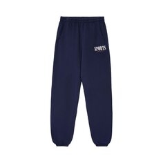 Спортивные брюки Sporty &amp; Rich Sports &apos;Navy&apos;, синий