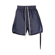 Шорты Rick Owens DRKSHDW Drawstring Waist Mini &apos;Indigo&apos;, синий