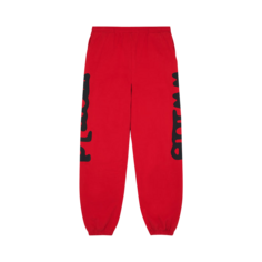 Спортивные брюки Sp5der Belugas &apos;Red/Black&apos;, красный