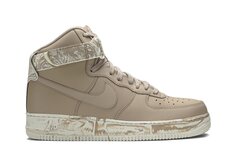 Кроссовки Nike Air Force 1 High &apos;Dip Dye&apos;, коричневый