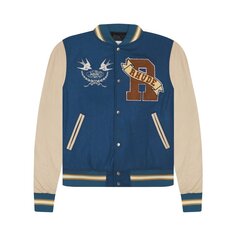 Куртка Rhude Sparrow Varsity &apos;Slate/Creme&apos;, серый