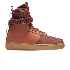 Кроссовки Nike SF Air Force 1 Premium &apos;Dark Russet&apos;, коричневый