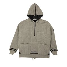 Шорты Stone Island Pullover Wool Coat &apos;Grey&apos;, серый