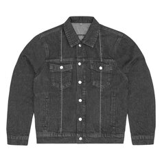 Куртка Corteiz C-Star Stitch-Down Denim &apos;Black&apos;, черный