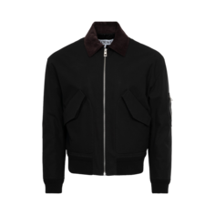 Куртка Loewe Bomber &apos;Black&apos;, черный