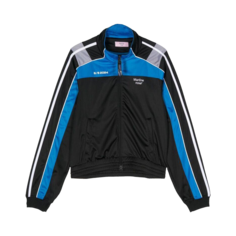 Куртка Martine Rose Shrunken Track &apos;Black/Blue/Grey&apos;, черный