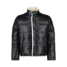 Куртка Saint Laurent Doudoune Faux Shearling &apos;Brilliant Black&apos;, черный