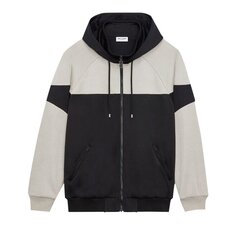 Худи Saint Laurent Zip Up &apos;Black/Pearl&apos;, черный