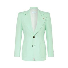 Куртка Casablanca Single Breasted &apos;Mint&apos;, зеленый