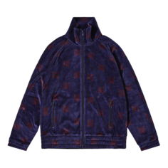 Куртка Needles Papillon Velour Track &apos;Navy/Bordeaux&apos;, синий