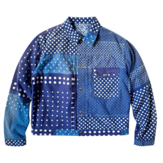 Куртка Kapital Flannel Polkadot x Bandana Reversible 1st &apos;Blue&apos;, синий
