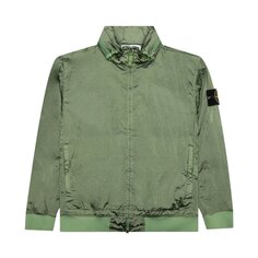 Куртка Stone Island Waffen Patch Foldable Hooded Zip Up &apos;Sage&apos;, зеленый