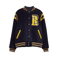 Куртка Rhude American Spirit Lighting Bomber &apos;Navy/Mustard Yellow&apos;, синий