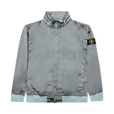 Куртка Stone Island Waffen Patch Foldable Hooded Zip Up &apos;Sky Blue&apos;, синий