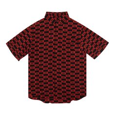 Рубашка 424 Checked Logo Short-Sleeve &apos;Red/Black&apos;, красный Suncoat Girl