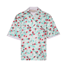 Рубашка Marni Poplin Bowling &apos;Lily White&apos;, белый