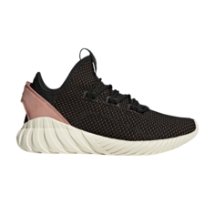 Кроссовки Adidas Wmns Tubular Doom Sock Primeknit &apos;Black Raw Pink&apos;, черный