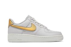 Кроссовки Nike Wmns Air Force 1 Low &apos;Metallic Gold&apos;, серый