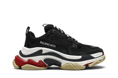 Кроссовки Balenciaga Wmns Triple S Sneaker &apos;Black Red&apos;, черный