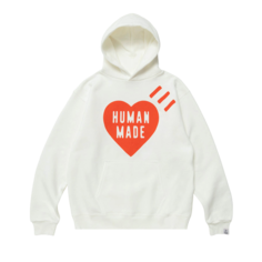 Худи Human Made Heart Logo &apos;White&apos;, белый