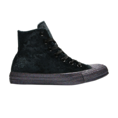 Кроссовки Converse Miley Cyrus x Wmns Chuck Taylor All Star Hi &apos;Black Silver&apos;, черный