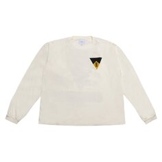 Футболка Rhude Blood And Mud Long-Sleeve &apos;Vintage White&apos;, белый