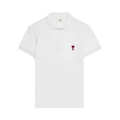 Рубашка Ami ADC Polo &apos;White&apos;, белый