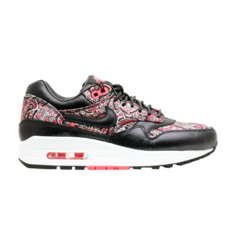 Кроссовки Nike Liberty of London x Wmns Air Max 1 QS &apos;Black Paisley&apos;, черный