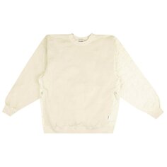 Толстовка Ambush Quilted Crewneck &apos;White&apos;, белый