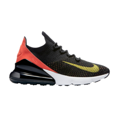 Кроссовки Nike Wmns Air Max 270 Flyknit &apos;Yellow Strike&apos;, черный