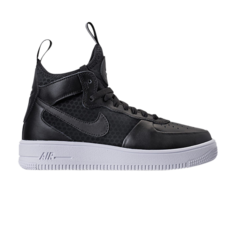 Кроссовки Nike Wmns Air Force 1 Ultraforce Mid &apos;Black White&apos;, черный